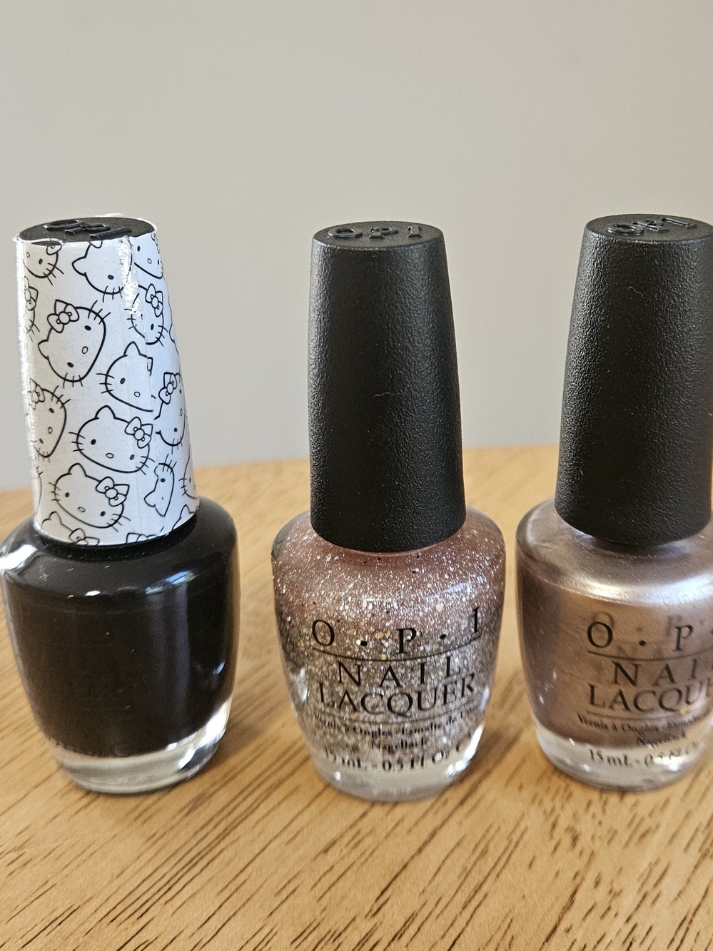 OPI NAIL 3 Never Have Too Mani Friends, Muppets World Tour And Press Silver.